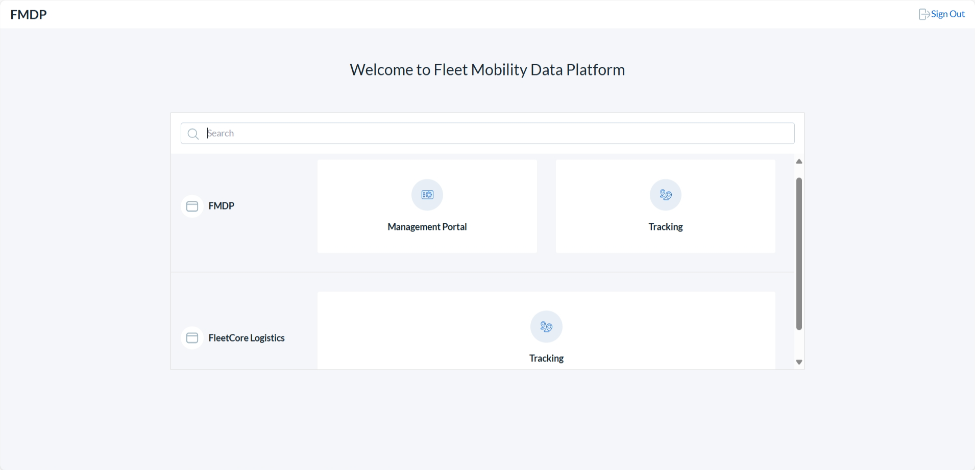 Application Selection